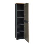 Aktenschrank Moosic Eiche Artisan Dekor / Graphit - Breite: 45 cm