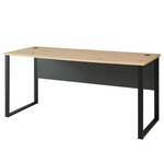 Bureau Moosic Artisan eikenhouten look/grafietkleurig - Breedte: 170 cm