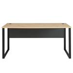 Bureau Moosic Artisan eikenhouten look/grafietkleurig - Breedte: 170 cm