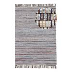 Tapis en coton Kelim Chindi Marron - 80 x 150 cm