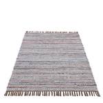 Tapis en coton Kelim Chindi Marron - 80 x 150 cm