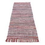 Läufer Kelim Chindi Baumwolle / Polyester - Rot - 75 x 240 cm