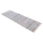 Passatoia Kelim Chindi cotone / poliestere - Beige - 75 x 240 cm