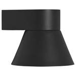 Wandlamp Kyklop Cone aluminium - 1 lichtbron - Zwart