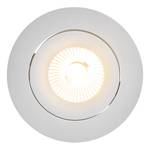 Lampada a incasso Aliki Alluminio - 1 punti luce - Bianco