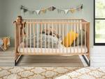 Babybett Lareille Eiche Artisan Dekor / Anthrazit