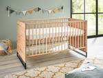 Babybett Lareille Eiche Artisan Dekor / Anthrazit