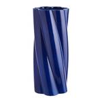 Vase TWIST Steingut - Blau