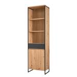 Open kast Lareille Artisan eikenhouten look/antracietkleurig