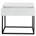 Table de chevet Motts Blanc - 60 x 52 cm