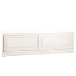 Meuble TV Casares lisse Pin massif - Pin blanc - Largeur : 166 cm