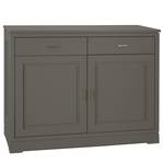Commode Casares lisse Pin massif - Gris