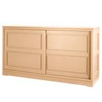 Dressoir Casares geribbeld type D massief pijnboomhout - Pijnboomhout licht