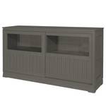 Sideboard Casares Geriffelt Typ B Pinie Massiv - Grau