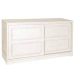 Enfilade Casares cannelée - Type D Pin massif - Pin blanc