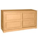 Sideboard Casares Geriffelt Typ D Pinie Massiv - Pinie Dunkel