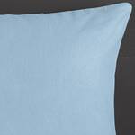 Parure en flanelle de coton Care Coton - Bleu clair - 140 x 200 cm + coussin 90 x 70 cm