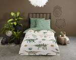 Parure de lit en coton renforcé Gabi Coton - Vert - 120 x 150 cm + oreiller 70 x 60 cm