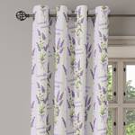 Rideaux à œillets Lavendel - Lot de 2 Polyester - Lilas - Hauteur : 245 cm