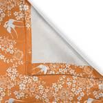 Rideaux à œillets Dove - Lot de 2 Polyester - Orange - Hauteur : 245 cm