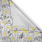 Rideaux Daisy Flowers - Lot de 2 Polyester - Gris / Jaune - Hauteur : 225 cm