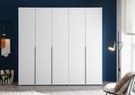 Armoire à portes battantes Affton Blanc - Largeur : 225 cm