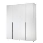 Armoire à portes battantes Affton Blanc - Largeur : 180 cm