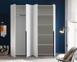 Armoire à portes battantes Affton Blanc - Largeur : 180 cm