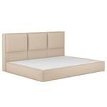 XXL-Boxspring-Familienbett KINX Stoff KINX: Beige - 270 x 200cm - H2