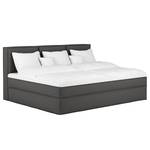 Familienbett Boxspringbett KINX Stoff KINX: Anthrazit - 270 x 200cm - H3