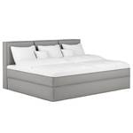 Familiebed boxspring KINX Stof KINX: Grijs - 270 x 200cm - H3 medium