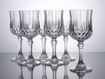 Wittewijnglas Longchamp Eclat transparant glas - transparant - set van 6