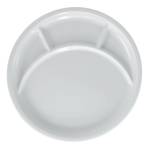 Assiettes à fondue Universal - Lot de 4 Porcelaine - Blanc