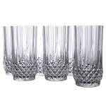 Longdrinkglas Longchamp Eclat 28cl transparant glas - transparant - set van 6