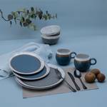 Servizio da tavola Fjord Grès - Blu / Grigio - Set da 8