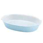 Auflaufform Pastell Kitchen Steinzeug - Pastellblau - 34 x 19 cm