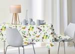 Nappe 6851 Polyester / Coton - Blanc / Multicolore - 85 x 85 cm