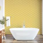 Papier peint Lattice PVC - Jaune - Hauteur : 180 cm