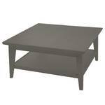 Couchtisch Casares Typ A Pinie Massiv - Grau - 90 x 90 cm