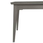 Table Casares Pin massif - Gris - Largeur : 140 cm