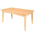 Table Casares Pin massif - Pin foncé - Largeur : 160 cm