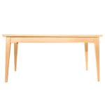 Table Casares Pin massif - Pin foncé - Largeur : 160 cm