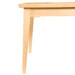 Table Casares Pin massif - Pin foncé - Largeur : 160 cm