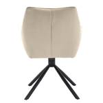 Armlehnenstuhl Solin Microfaser / Strukturstoff - Beige