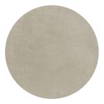 Tapis à poils hauts Mellow rond Polyester - 133 x 133 cm - Beige