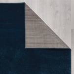 Hoogpolig vloerkleed Sheen polyester - Donkerblauw - 60 x 230 cm
