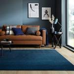 Hoogpolig vloerkleed Sheen polyester - Donkerblauw - 200 x 290 cm