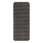 Tapis de couloir Argyll Polypropylène - Lavable - Anthracite - 50 x 120 cm