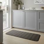 Tapis de couloir Argyll Polypropylène - Lavable - Anthracite - 50 x 120 cm