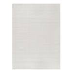 Laagpolig vloerkleed Elton Stripe polypropeen/chenille - wasbaar - Ivory - 80 x 160 cm